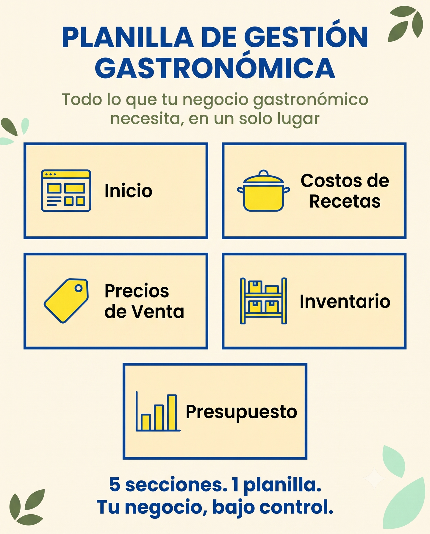 🍽️ Gastronómico